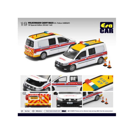 Volkswagen Caddy Maxi 1st Special Edition Hong Kong Police (8369)