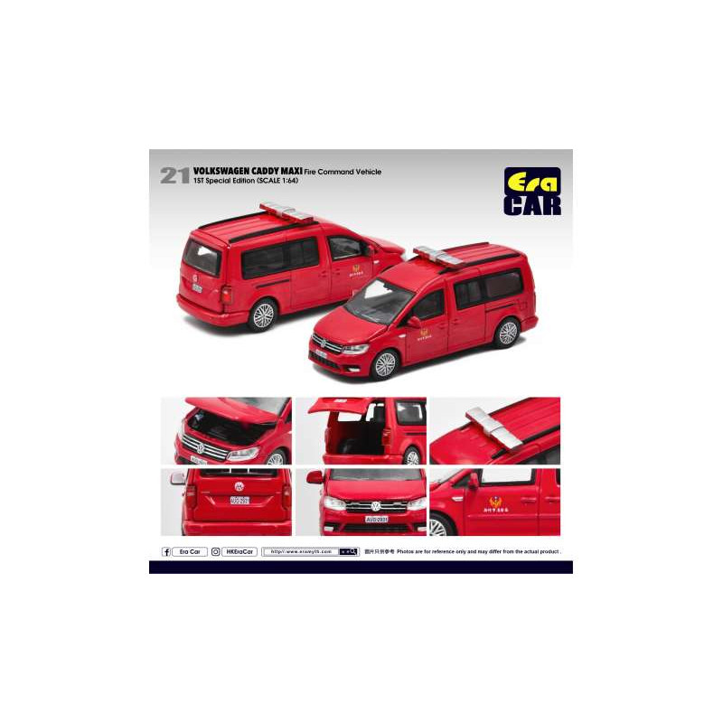Volkswagen Caddy Maxi 1st Special Edition Fire command vehicle