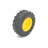 John Deere 1:32 tractor tire with rim, left