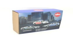 Polizei und Rettungsfahrzeuge-Set