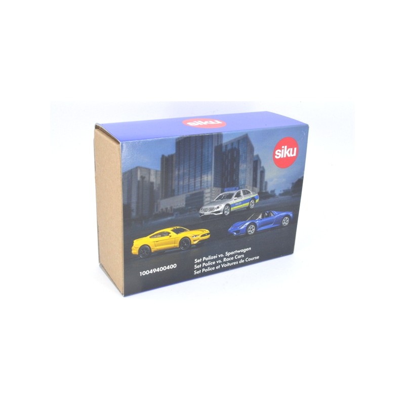 Police vs. Sports Car Set