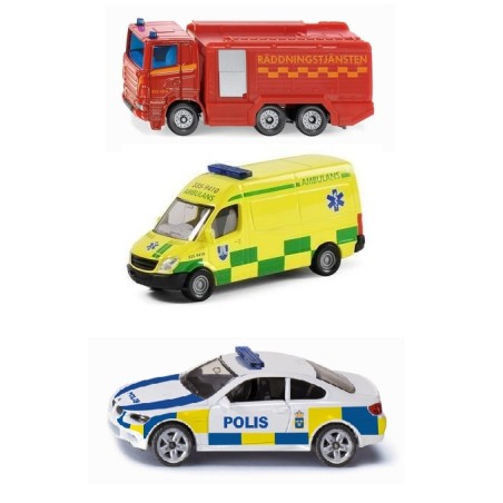 Hulpdiensten Set Zweden