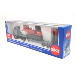 MAN TGX vrachtwagen met bulldozer