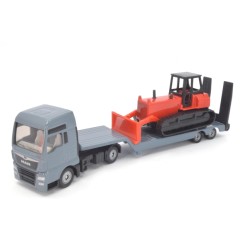 MAN TGX vrachtwagen met bulldozer
