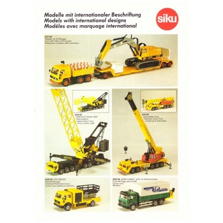 Internationale Siku modellen overzicht 2000 A4 Internationale Siku modellen overzicht 2000 A4