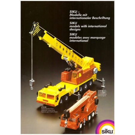 Internationale Siku modellen overzicht 2000 A4 Internationale Siku modellen overzicht 2000 A4