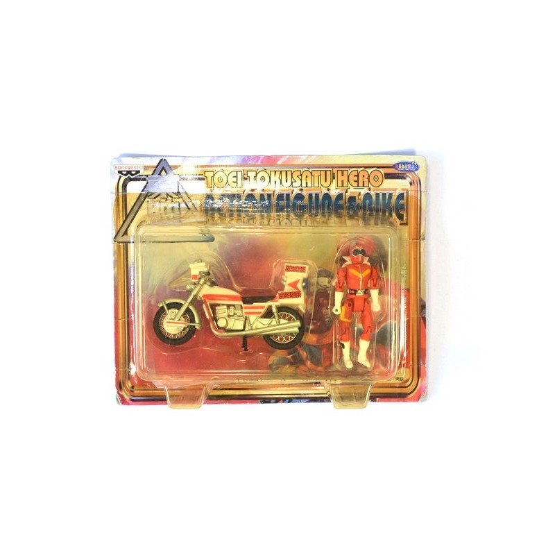 Banpresto Toei Tokusatu Hero Action Figure & Bike