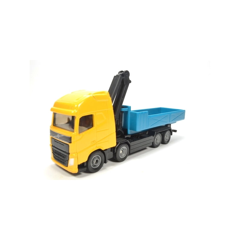 Volvo camion polybenne grue