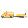 Volkswagen Crafter with Traffic Control Trailer
