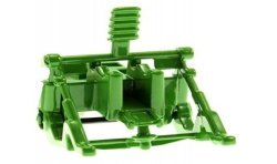Heckkupplung Siku Traktoren, John Deere grün