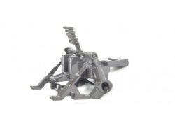 Rear coupling Siku tractors, Fendt grey