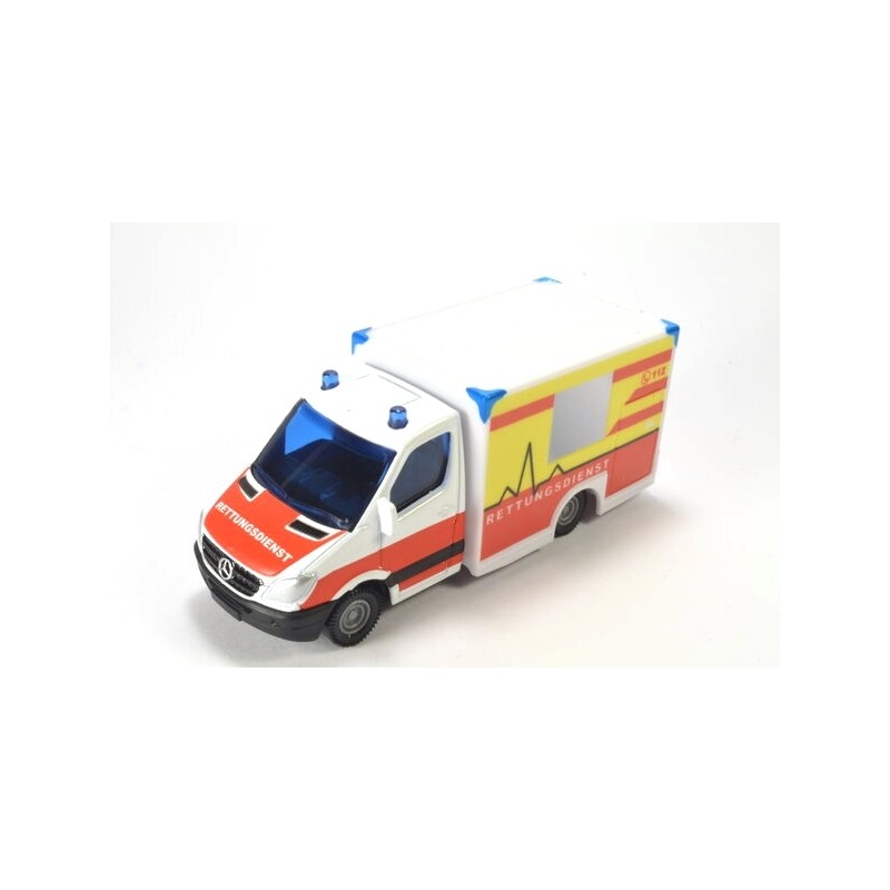 Miesen Rettungswagen mit Kofferaufbau auf MB Sprinter II