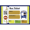 Bushalte met schoolbus