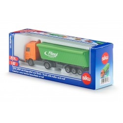 Mercedes Actros truck met kieptrailer