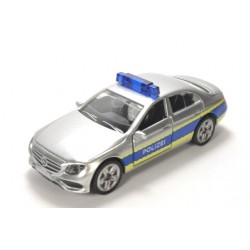Mercedes Police patrol car