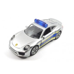 Porsche 911 Police d'autoroute avec barre de lumière bleue haute