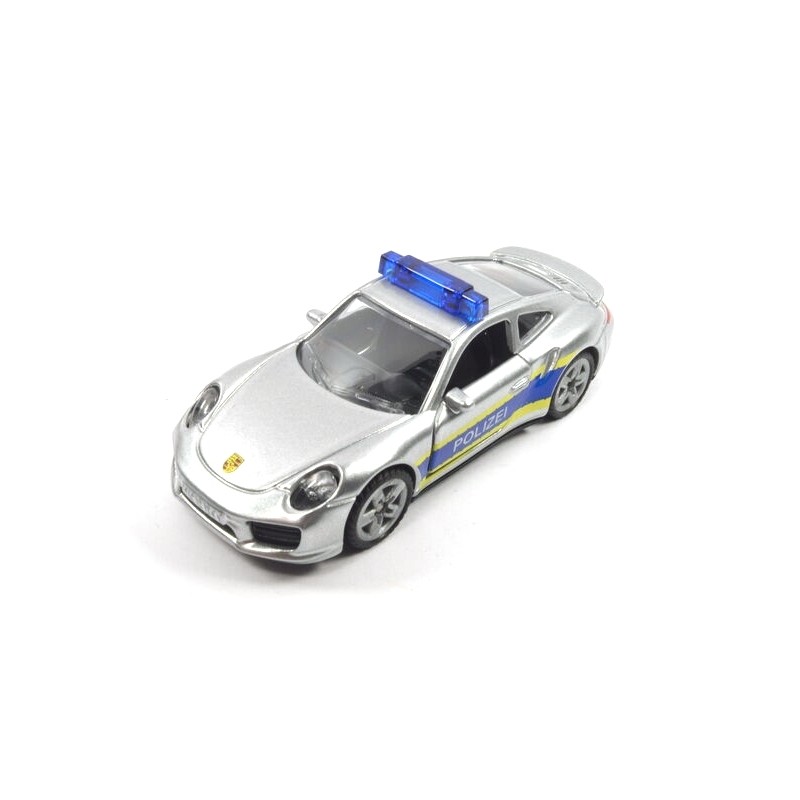 Porsche 911 highway patrol with high blue light bar