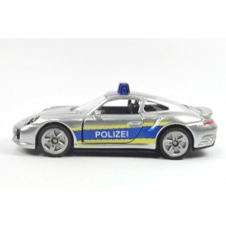 Porsche 911 Autobahnpolizei mit hohe Blaulichtleiste