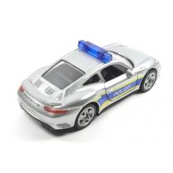 Porsche 911 Snelweg politie met hoge zwaailichtbalk