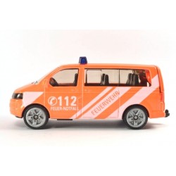 Volkswagen T5 Feuerwehr Kommandowagen mit hohe Blaulichtleiste
