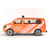 Volkswagen T5 Feuerwehr Kommandowagen mit hohe Blaulichtleiste