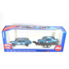 Dodge Charger met autotrailer met Dodge Challenger