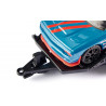 Dodge Charger met autotrailer met Dodge Challenger