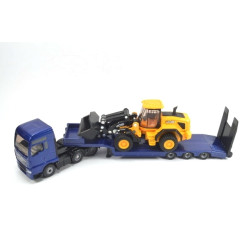 MAN TG-A avec surbaissé et chargeur JCB
