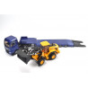 MAN TG-A with low-loader and JCB loader