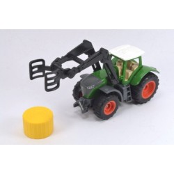 Fendt mit Ballenzange