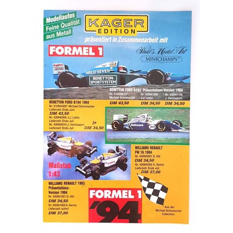 Kager flyer 1994