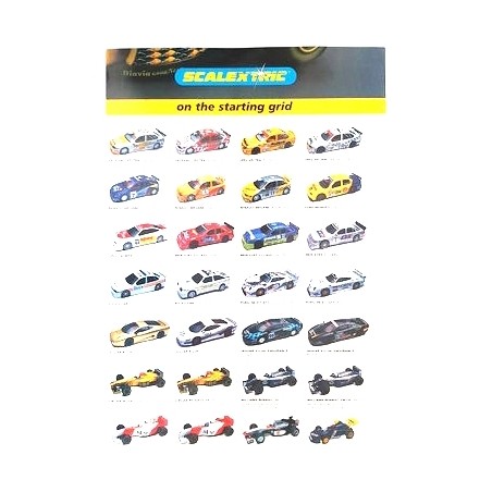 Scalextric 1998 poster