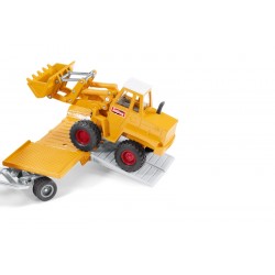 Mercedes-Benz 710 Rundhauber with Kramer 411 wheel loader