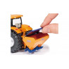 New Holland T7070 sneeuwploeg met zoutstrooier