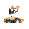 New Holland T7070 sneeuwploeg met zoutstrooier