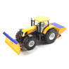 New Holland T7070 sneeuwploeg met zoutstrooier