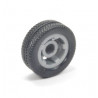 Loose wheel with gray rim