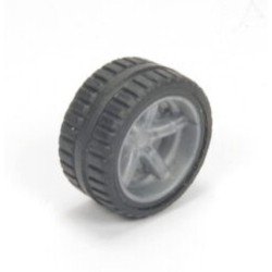 Losse wiel met grijze velg