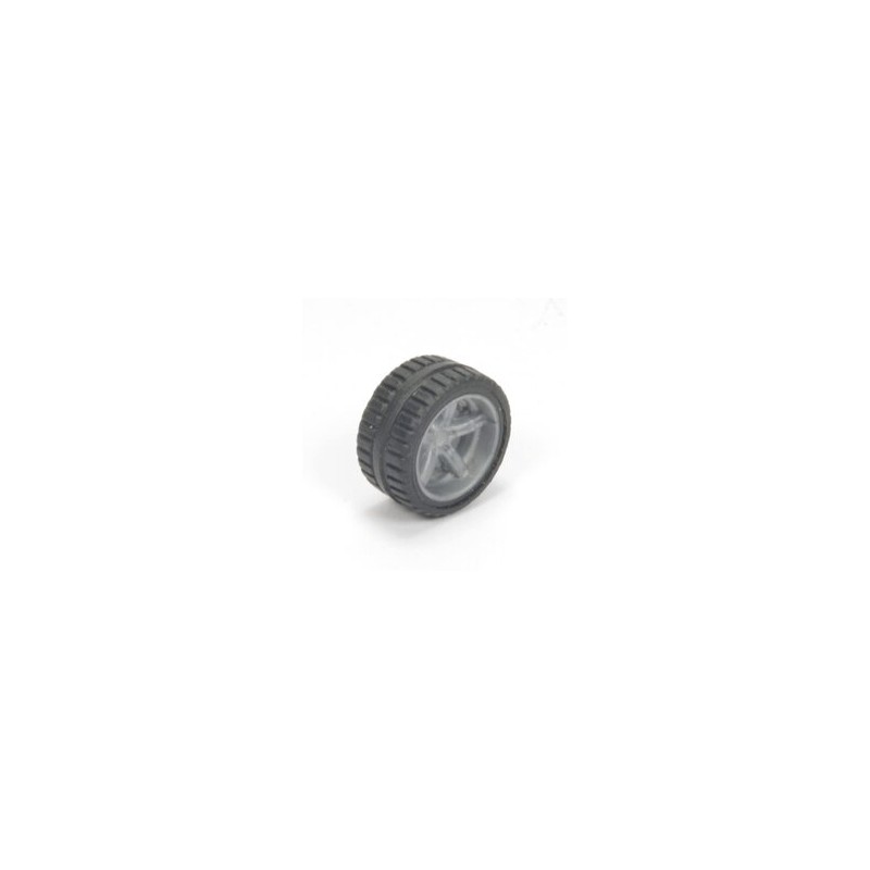 Loose wheel with gray rim