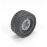 Losse wiel met grijze velg