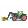 Fendt mit Ballenzange