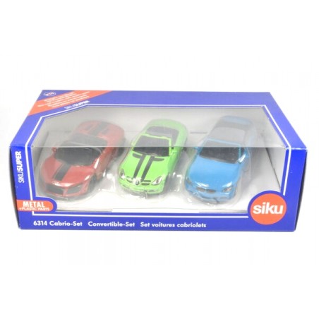 Set voitures cabriolets