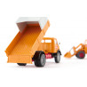 Mercedes-Benz 710 Rundhauber with Kramer 411 wheel loader