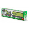 Claas Axion 850 met voorlader en dolly met kiep oplegger