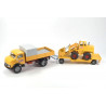 Mercedes-Benz 710 Rundhauber with Kramer 411 wheel loader