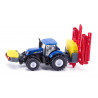 New Holland mit Kverneland Pflanzenschutzspritze