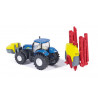 New Holland mit Kverneland Pflanzenschutzspritze