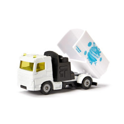 Lot de véhicules municipaux: balayeuse et camion poubelle