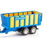 New Holland T9.560 Traktor mit Silagewagen
