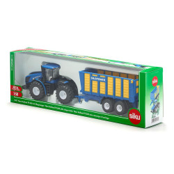 New Holland T9.560 kniktractor met silagewagen